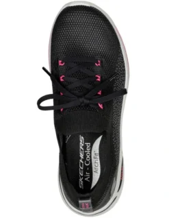 Skechers Go Walk Arch Fit Clancy Shoe In Black 9 Skechers Go Walk Arch Fit Clancy Shoe In Black -Myer Clothing Shop 945702100 5 720x928