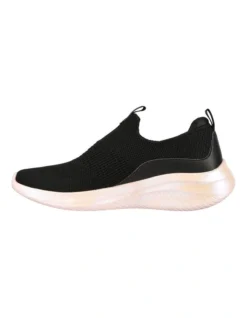 Skechers Ultra Flex 3.0 Shoe In Black/Light Pink -Myer Clothing Shop 945703270 3 720x928