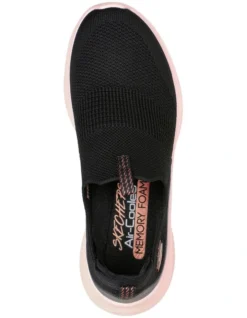 Skechers Ultra Flex 3.0 Shoe In Black/Light Pink -Myer Clothing Shop 945703270 5 720x928