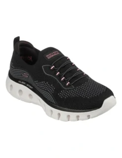 Skechers Go Walk Glide-Step Flex Shoe In Black