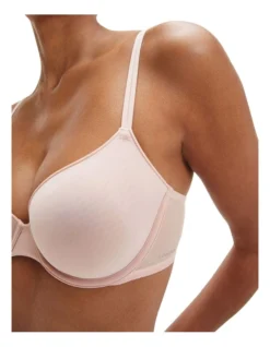 Calvin Klein Sheer Marquisette Lightly Lined Demi Bra In Pink 6 Calvin Klein Sheer Marquisette Lightly Lined Demi Bra In Pink -Myer Clothing Shop 945739540 3 720x928