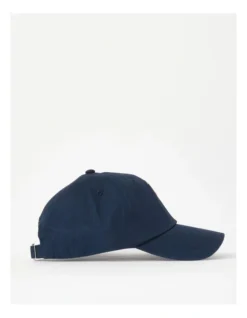 Cap With Embroidery In Navy -Myer Clothing Shop 945744400 3 720x928