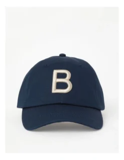 Letter Cap In Navy