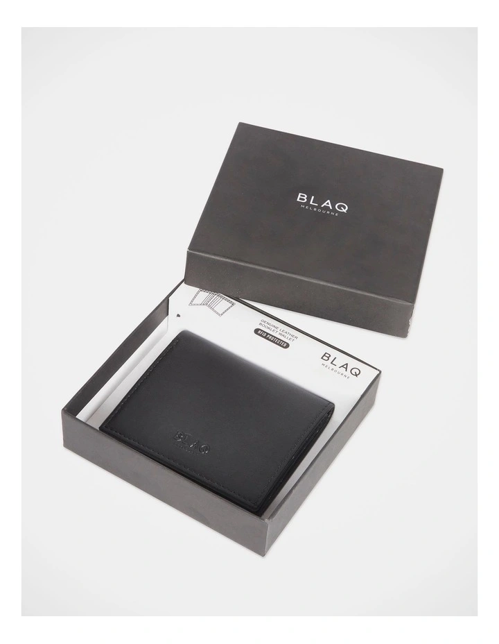 Credit Card Portrait Fold Wallet In Black 1 Credit Card Portrait Fold Wallet In Black