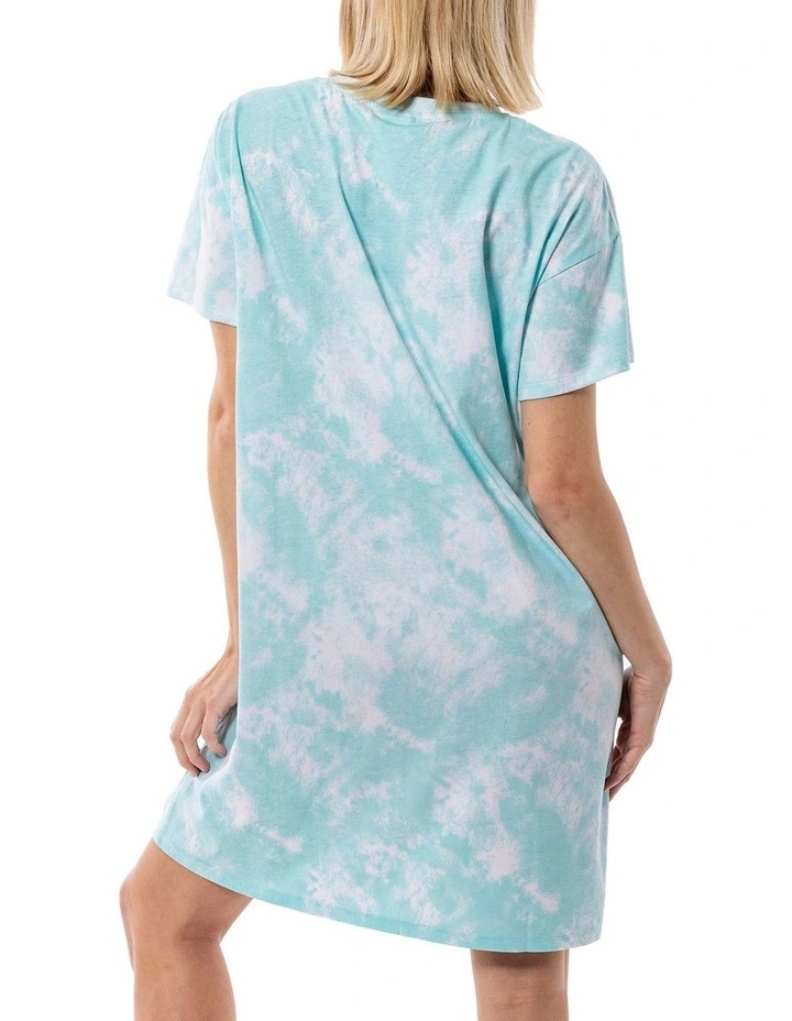 Mickey Mouse Mickey & Friends Nightie In Aqua 3 Mickey Mouse Mickey & Friends Nightie In Aqua - Image 3