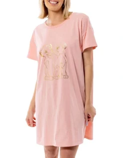 Lion King Cotton Nightie In Pink -Myer Clothing Shop 945820270 3 720x928