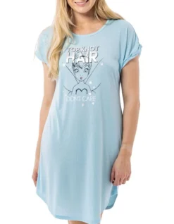 Tinkerbell Nightie In Aqua -Myer Clothing Shop 945820630 5 720x928