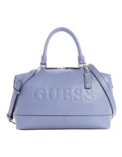 Guess Lindenberg Mini Duffle Bag In Steel Blue