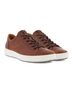 ECCO Soft 7 Sneaker In Brown -Myer Clothing Shop 946048420 4 720x928