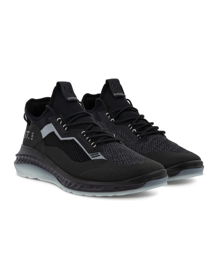 ECCO ST360 Sneaker In Black 5 ECCO ST360 Sneaker In Black - Image 5