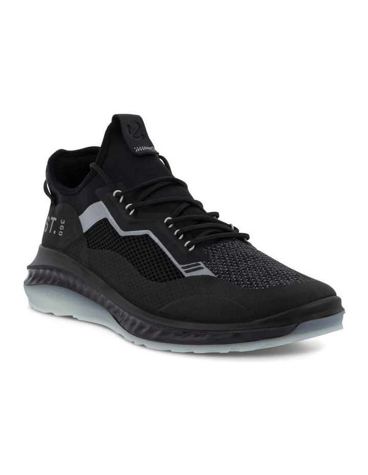ECCO ST360 Sneaker In Black 6 ECCO ST360 Sneaker In Black - Image 6