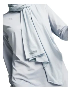Puma Hijab Scarf In Platinum Gray 9 Puma Hijab Scarf In Platinum Gray -Myer Clothing Shop 946103050 5 720x928
