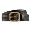 Alessio Leather Belt In Brown