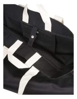 Recycled Cotton Carry All Tote Bag In Black 5 Recycled Cotton Carry All Tote Bag In Black -Myer Clothing Shop 946210240 3 720x928