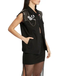 Onyx Skies Denim Vest In Black 8 Onyx Skies Denim Vest In Black -Myer Clothing Shop 946335700 3 720x928