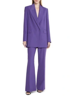 Pursuit Of Now Relaxed Fit Blazer In Purple