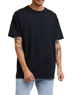 Hemp Tee In Black
