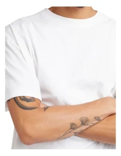 Hemp Tee In White -Myer Clothing Shop 946410760 3 720x928