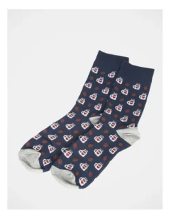 Novelty Sock And Keyring Gift Set In Black -Myer Clothing Shop 946438750 3 1 720x928