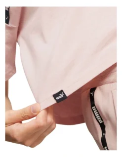 Puma Power Tape Tee In Rose 8 Puma Power Tape Tee In Rose -Myer Clothing Shop 946507780 4 720x928