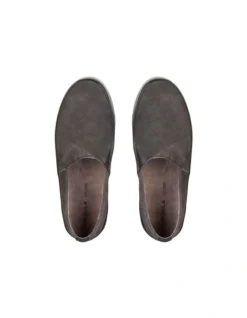 Dorchester Suede Slippers In Charcoal 5 Dorchester Suede Slippers In Charcoal -Myer Clothing Shop 946548010 3 720x928