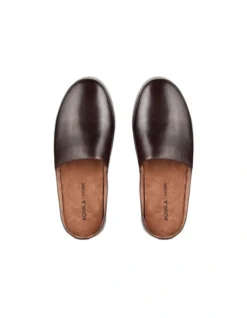 Fairmont Leather Slippers In Brown 5 Fairmont Leather Slippers In Brown -Myer Clothing Shop 946548460 3 720x928