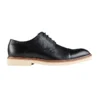 Becker Leather Derby Shoes In Black