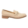 Paragon Flat Shoes In Nude Leather