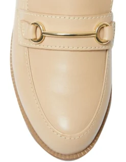 Paragon Flat Shoes In Nude Leather -Myer Clothing Shop 946558630 7 720x928