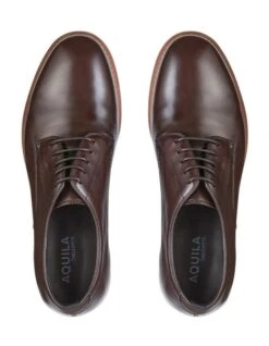 Bower Leather Dress Shoes In Brown -Myer Clothing Shop 946675090 4 720x928