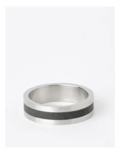 Banded Ring In Silver