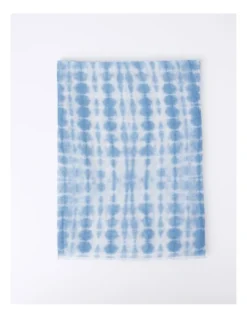 Printed Organic Cotton Scarf In Blues -Myer Clothing Shop 946782820 946783720 5 720x928