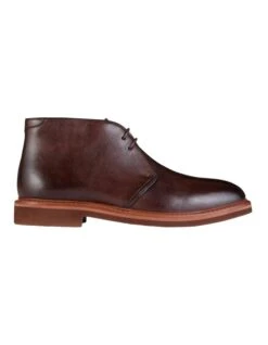 Declan Leather Chukka Boots In Brown