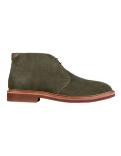 Declan Suede Chukka Boots In Forest Green