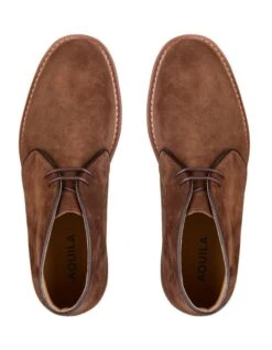 Declan Suede Chukka Boots In Brown 5 Declan Suede Chukka Boots In Brown -Myer Clothing Shop 946787140 3 720x928