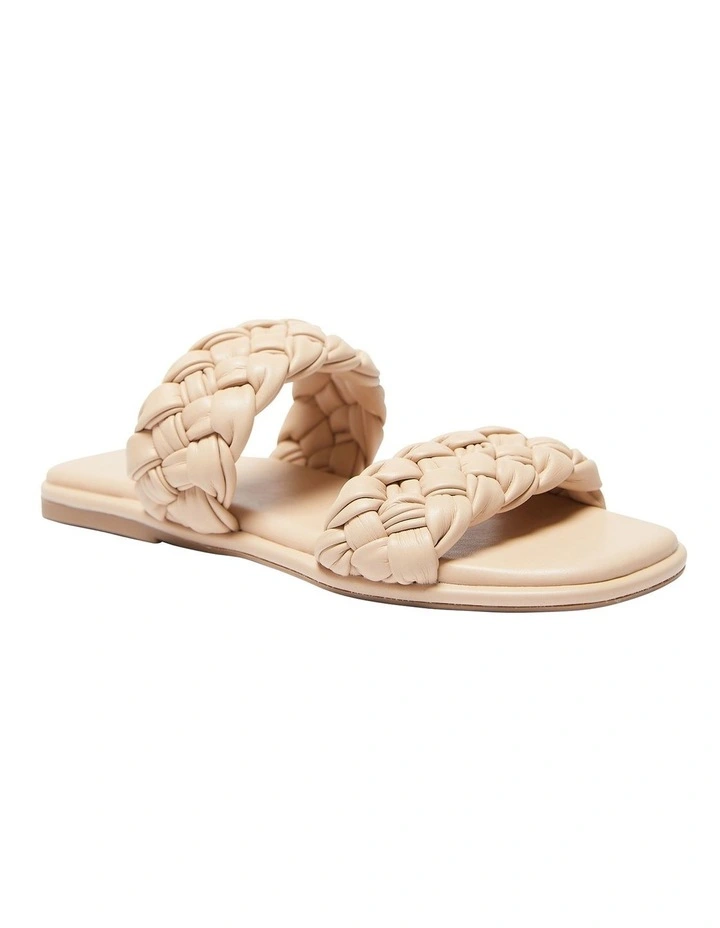 Enya Sandals In Nude Smooth 2 Enya Sandals In Nude Smooth - Image 2