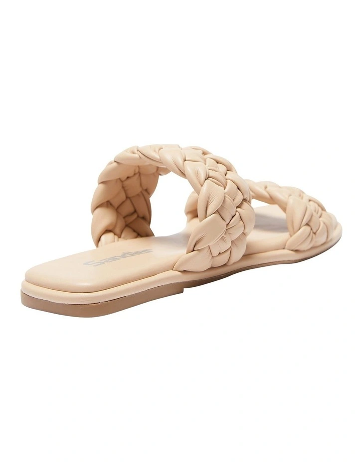 Enya Sandals In Nude Smooth 4 Enya Sandals In Nude Smooth - Image 4