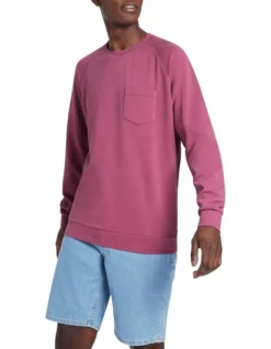 Sawyer Sweater In Berry