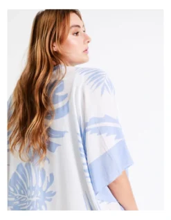 Printed Kaftan In Light Blue -Myer Clothing Shop 947268370 947268820 4 720x928