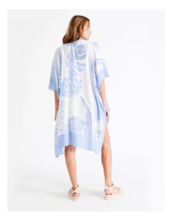 Printed Kaftan In Light Blue -Myer Clothing Shop 947268370 947268820 5 720x928
