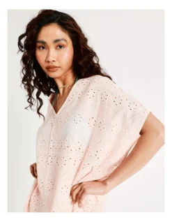 Broderie Kaftan In Pink -Myer Clothing Shop 947268640 947269360 3 720x928