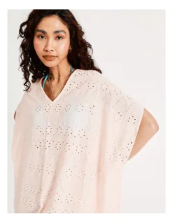 Broderie Kaftan In Pink -Myer Clothing Shop 947268640 947269360 6 720x928