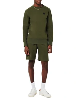 Code Tech Crew In Dark Moss 7 Code Tech Crew In Dark Moss -Myer Clothing Shop 947299420 4 720x928