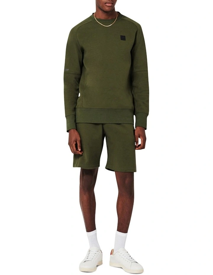 Code Tech Crew In Dark Moss 4 Code Tech Crew In Dark Moss - Image 4