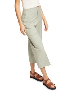 Oxford Lacie Culottes In Sage -Myer Clothing Shop 947495350 4 720x928