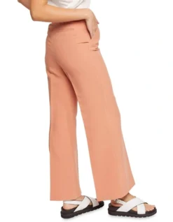 Oxford Lauren Eco Wide Leg Suit Pants In Henna -Myer Clothing Shop 947496520 4 720x928
