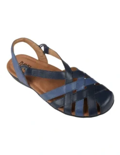 Berri Leather Flat Shoe In Navy 11 Berri Leather Flat Shoe In Navy -Myer Clothing Shop 947503360 5 1 720x928
