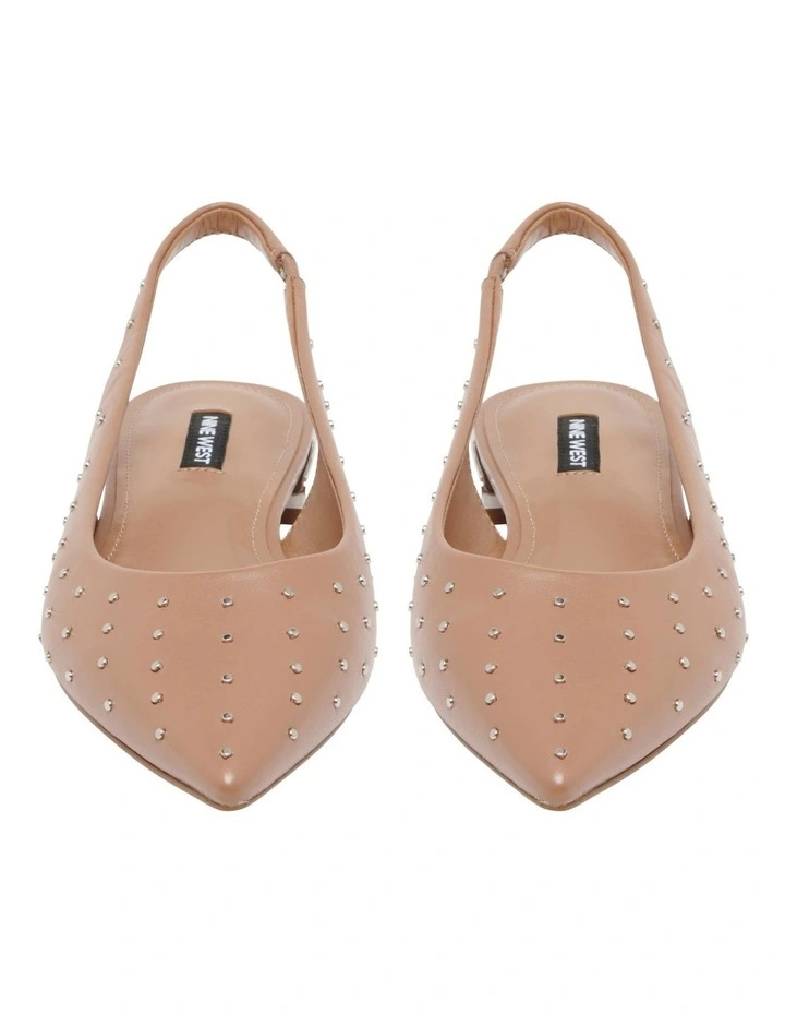 Nine West Lucees Ballet Flat In Tan 3 Nine West Lucees Ballet Flat In Tan - Image 3