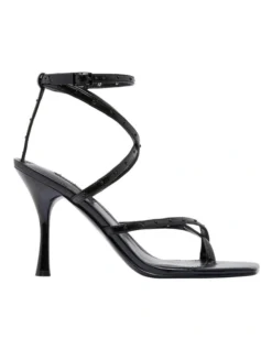 Nine West Lady Sandal In Black