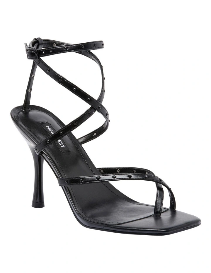 Nine West Lady Sandal In Black 2 Nine West Lady Sandal In Black - Image 2